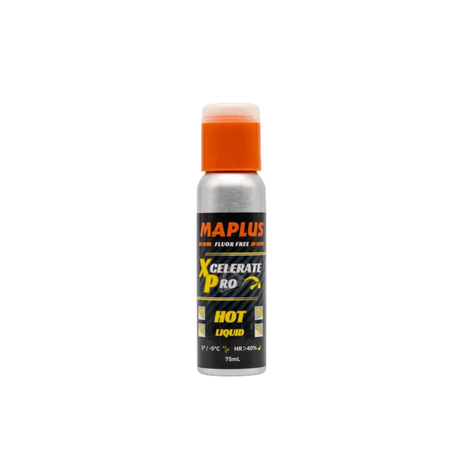 The MAPLUS Xcelerate Pro Liquid Hot 75ml (0°C/-5°C Snow Temp)
