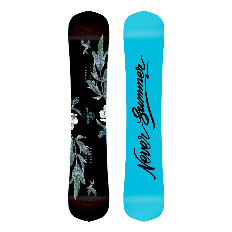 The Never Summer Cascade Women's Snowboard 2027 in Black