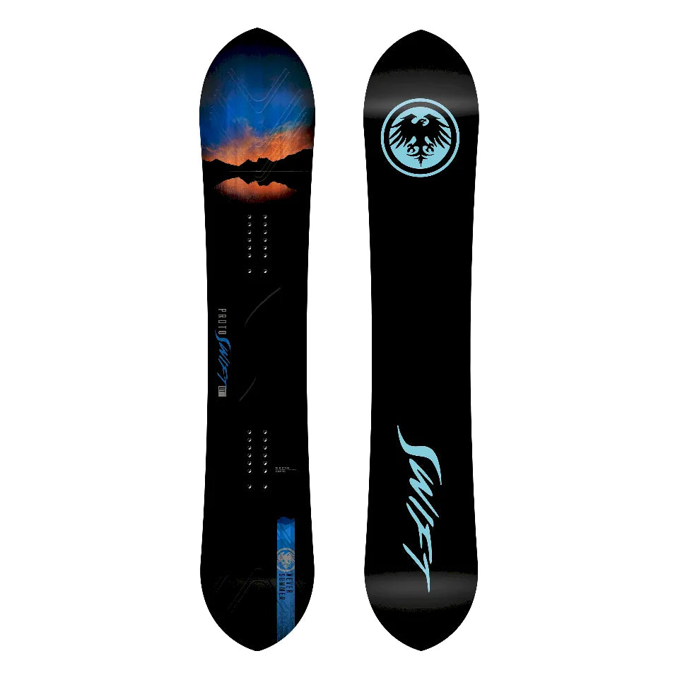 The Never Summer Proto Swift DT Men's Snowboard 2027 in Black