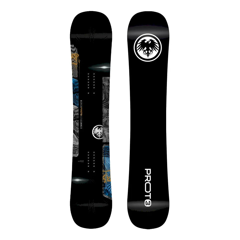 The Never Summer Proto Ultra Men's Snowboard 2027 in Black