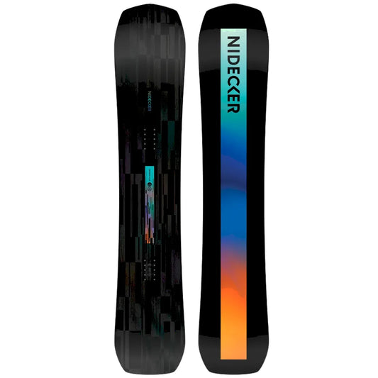 The Nidecker Escape Plus Men's Snowboard in Black