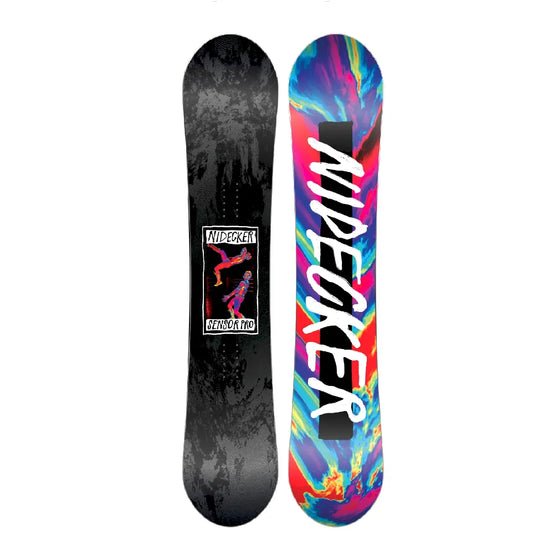 The Nidecker Sensor Pro Youth Kid's Snowboard in Black
