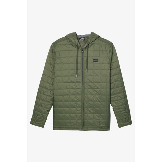 The O'Neill Glacier Hood Reversible 2023 in Dark Olive 1