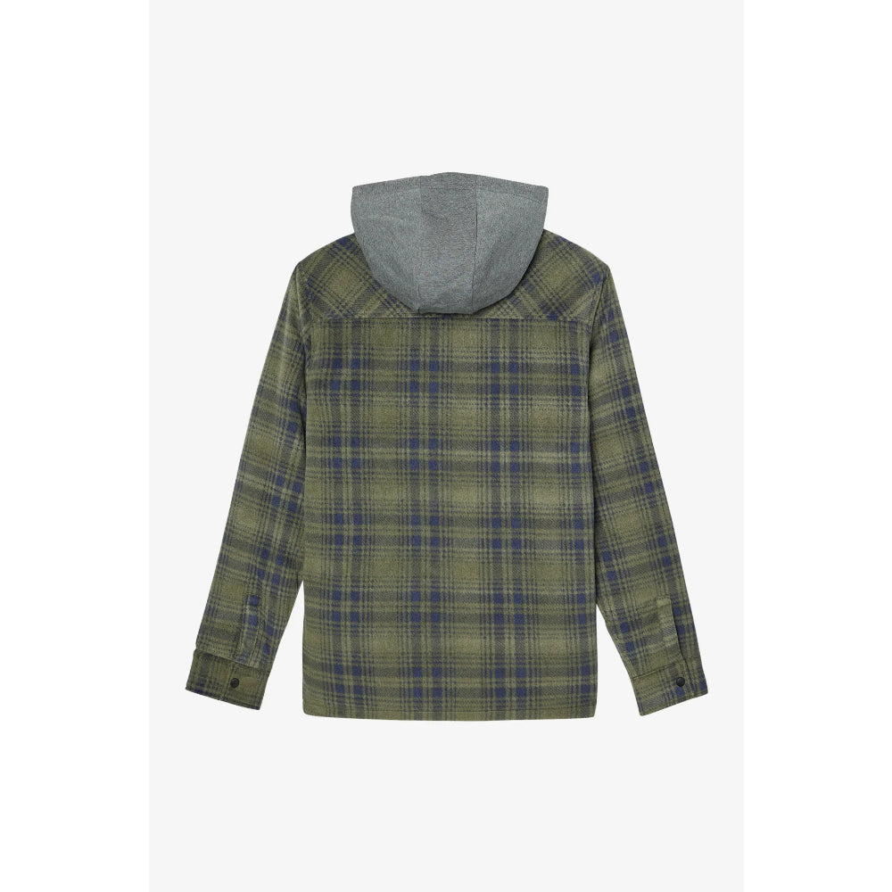 The O'Neill Glacier Hood Reversible 2023 in Dark Olive 3