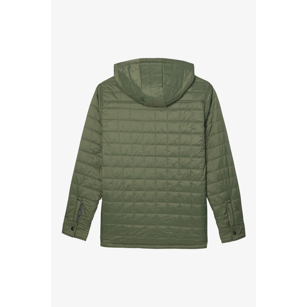 The O'Neill Glacier Hood Reversible 2023 in Dark Olive 4