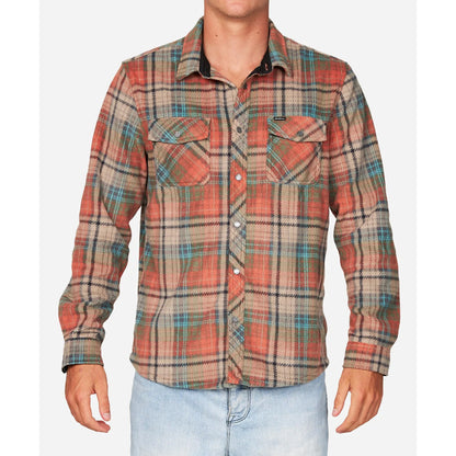 The O'Neill Glacier Plaid Superfleece 2023 in Canyon Clay 1