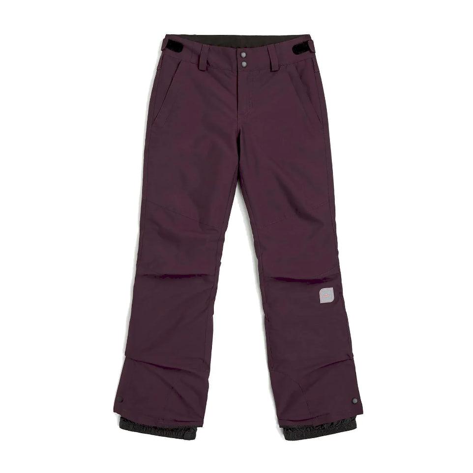 The O'Neill Star Regular Girl's Snow Pants 2025 in Midnight Plum