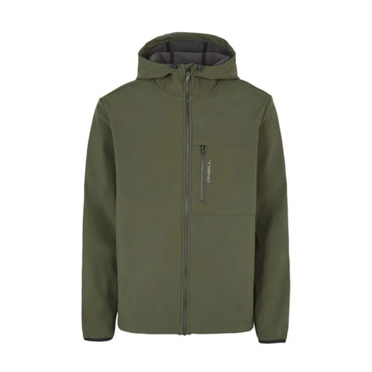 The O'Neill Trvlr Series Softshell Jacket 2024 in Forest Night