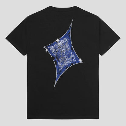 The Passport Glint Men's T-Shirt in Black 2