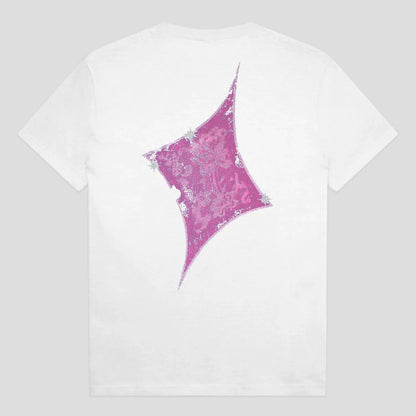 The Passport Glint Men's T-Shirt in White 2
