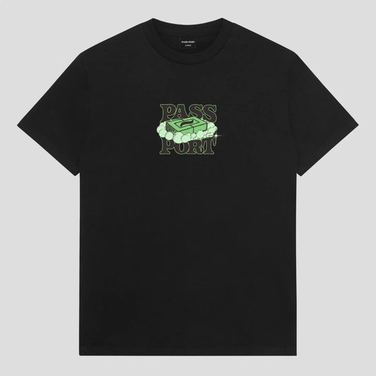 The Passport Soap Men's T-Shirt in Black