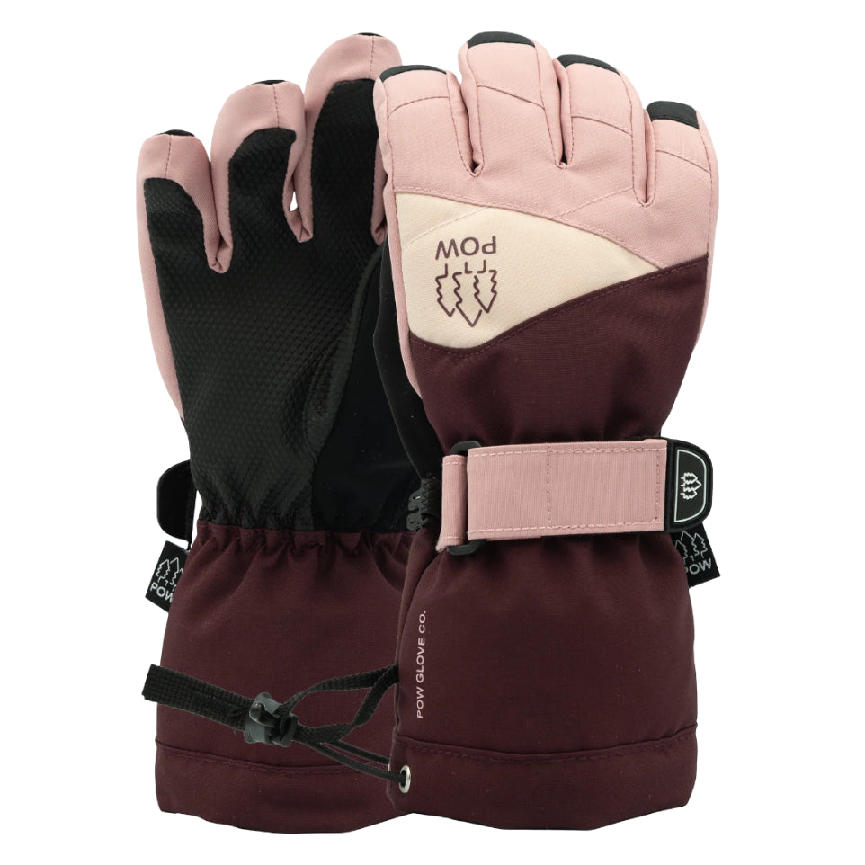 The Pow Ascend Kid's Gloves 2026 in Fig
