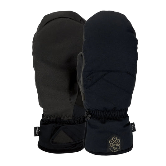 The Pow Astra Women's Mitts 2026 in Black