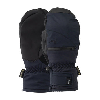 The Pow Cascadia GTX Women's Short Mitts 2026 in Black