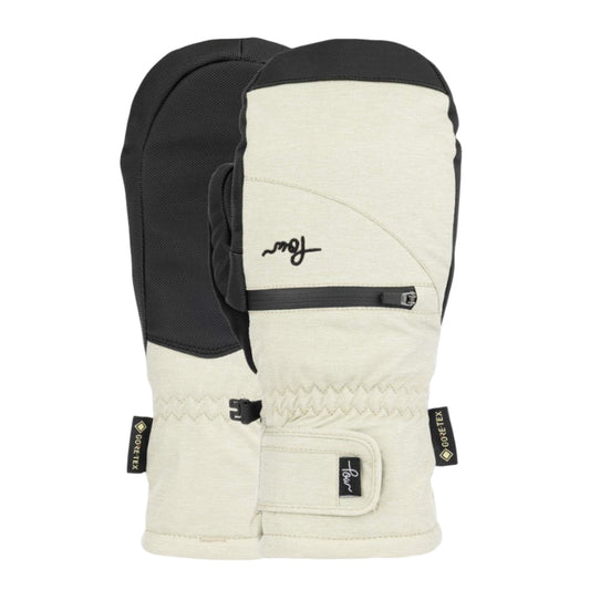 The Pow Cascadia GTX Women's Short Mitts 2026 in Stone