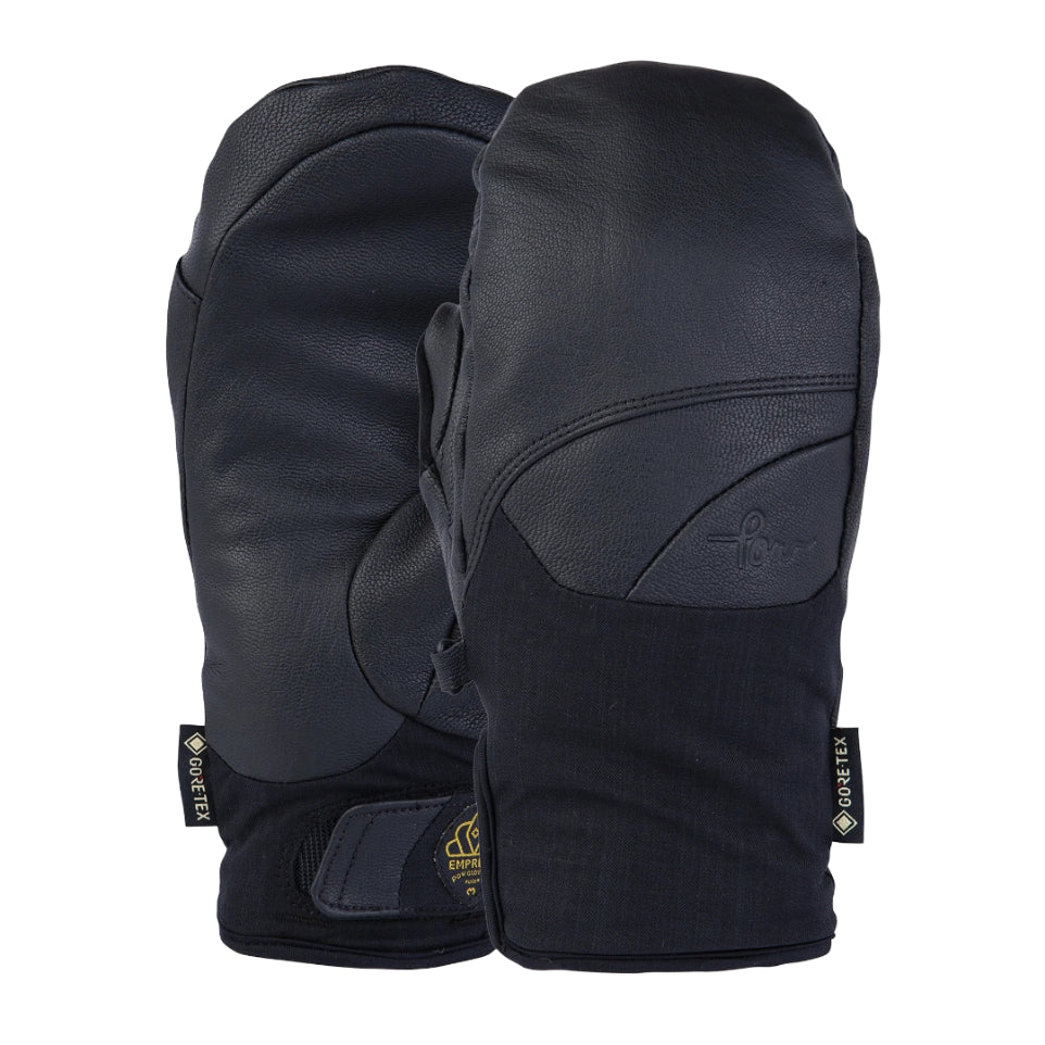 The Pow Empress GTX Women's Mitts 2026 in Black