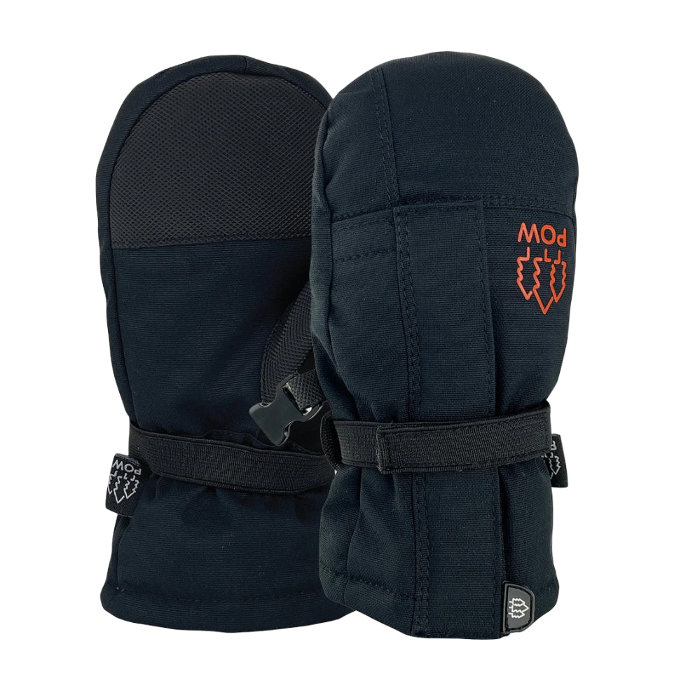 The Pow MC Kid's Mitts 2026 in Black