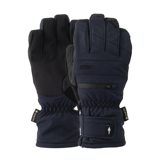 The Pow Wayback GTX Men's Short Gloves 2026 in Black