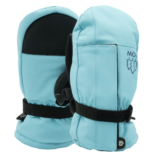 The Whippersnapper Mini Kid's Mitts 2026 in Milky Blue