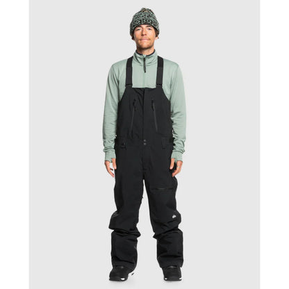 The QuikSliver Altostratus Stret Gore-Tex Men's Bib Overalls 2024 in True Black 1