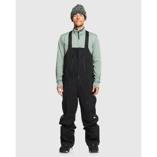 The QuikSliver Altostratus Stret Gore-Tex Men's Bib Overalls 2024 in True Black 1