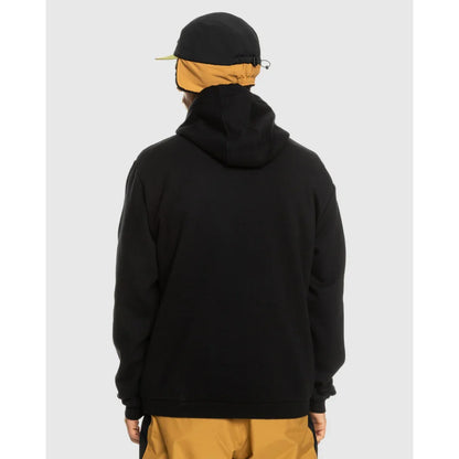 The Quiksilver Big Logo Men's Hoodie 2024 in True Black 2