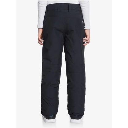 The Quiksilver Estate Kids Snow Pants 2023 in Black 2