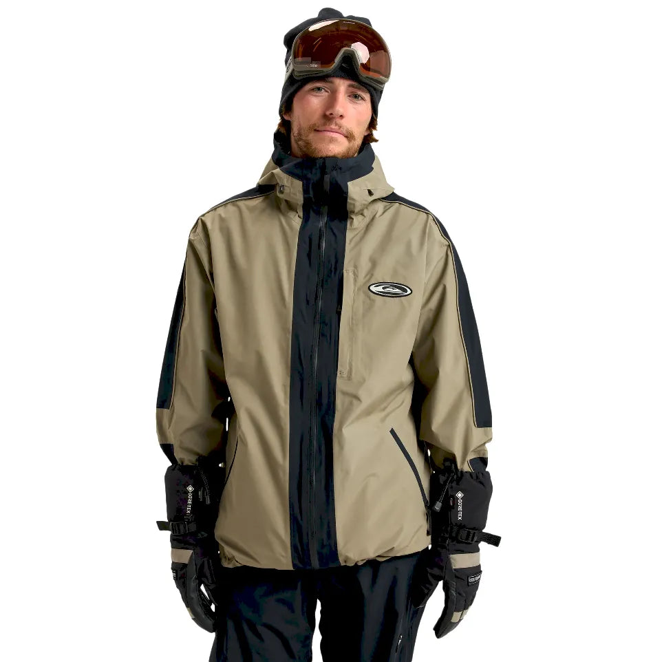 The Quiksilver High Altitude Gore-Tex Men's Snow Jacket 2026 in Fallen Rock