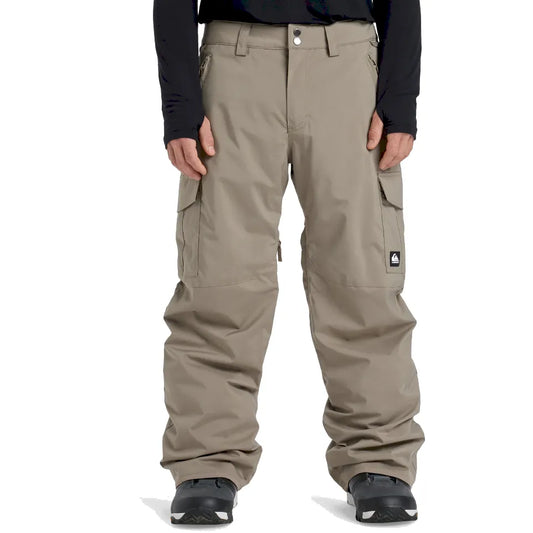The Quiksilver Porter Men's Snow Pant 2026 in Fallen Rock