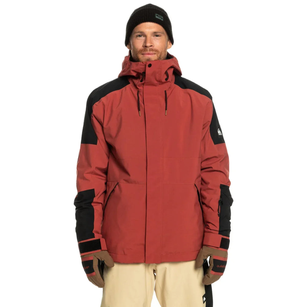 The Quiksilver Radicalo Men's Jacket 2024 in Marsala 1