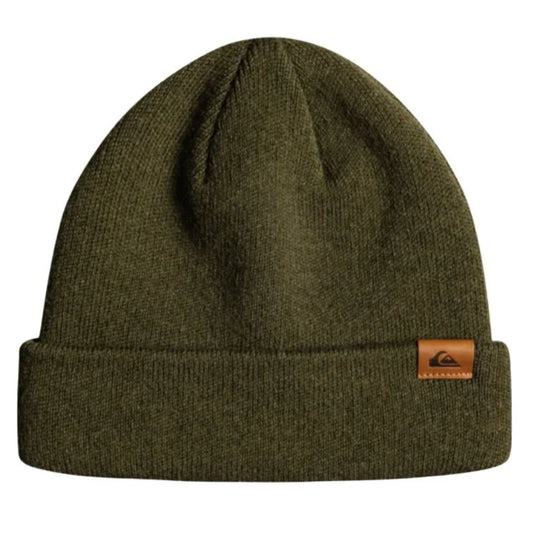 The Quiksilver Routine Beanie 2023 in Grape Leaf