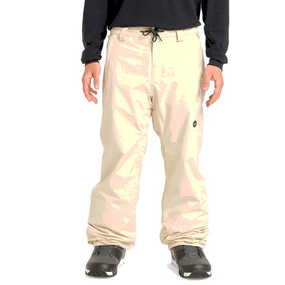 The Quiksilver Snow Down Men's Snow Pant 2026 in Bone