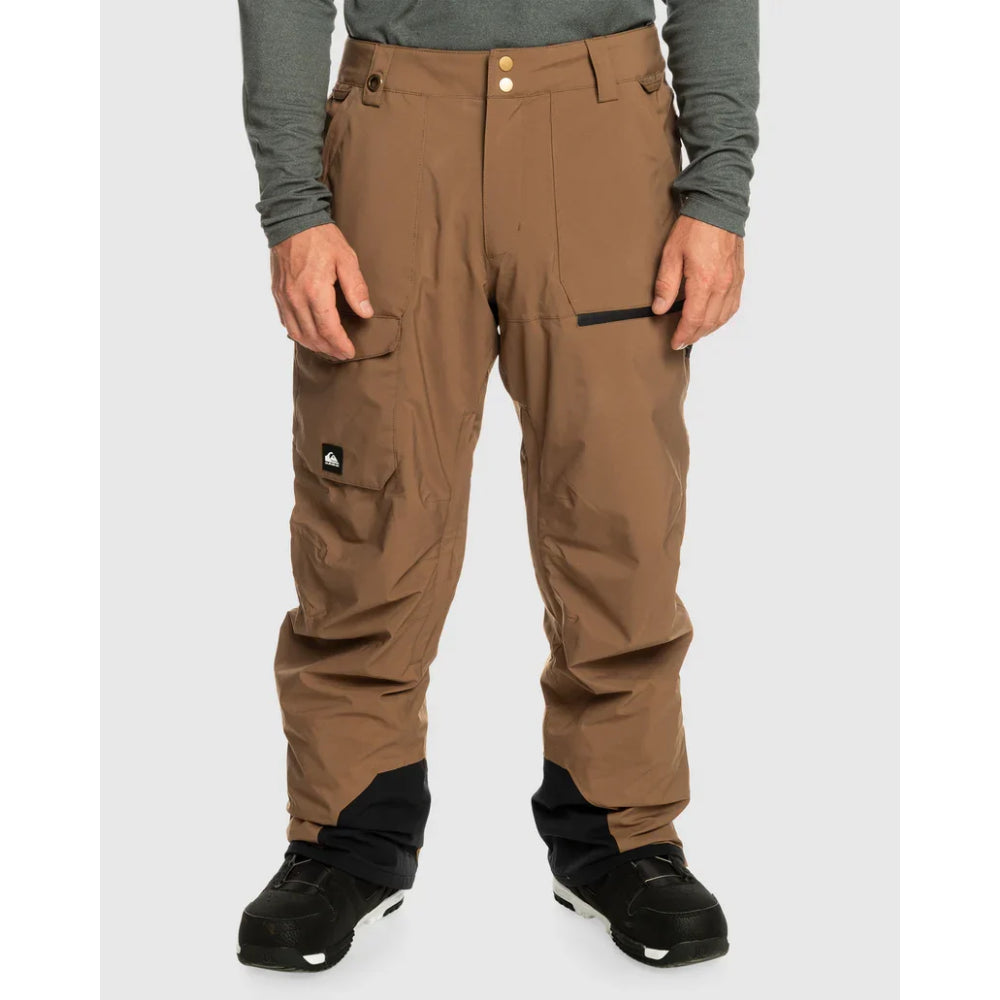 The Quiksilver Utility Mens Snow Pant 2024 in Cub 1