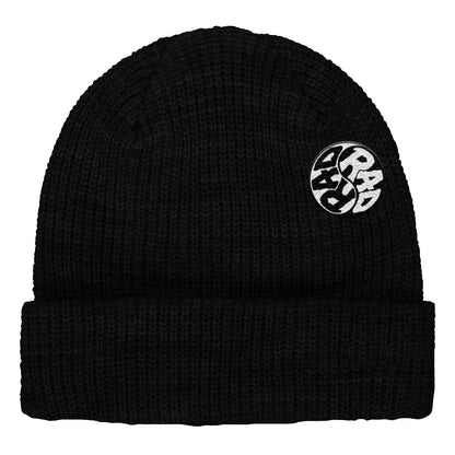 The Rad Swirl Beanie 2023 in Black