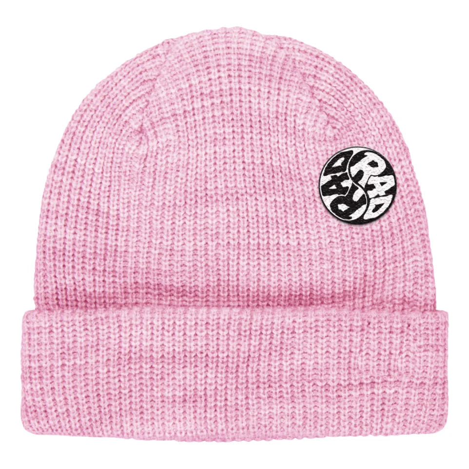 The Rad Swirl Beanie 2026 in Baby Pink