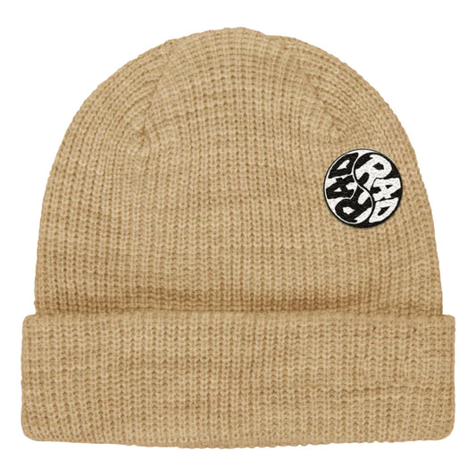 The Rad Swirl Beanie 2026 in Tan