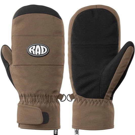 The Rad Weekender Mitts 2023 in Mud Brown