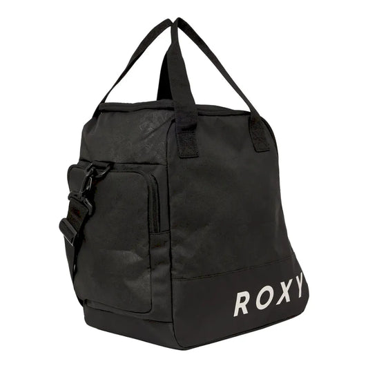 The Roxy Northa Boot Bag 2026 in True Black Snowflake Emboss