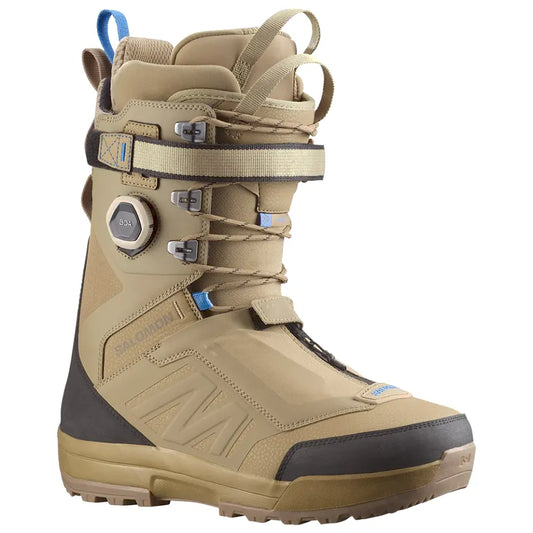 The Salomon Echo Lace SJ Boa Men's Snowboard Boots 2026 in Dune