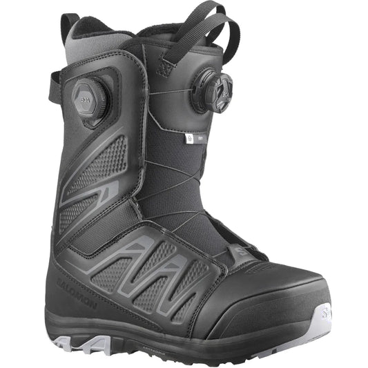 The Salomon Ivy Boa SJ Boa Women's Snowboard Boots 2026 in Black