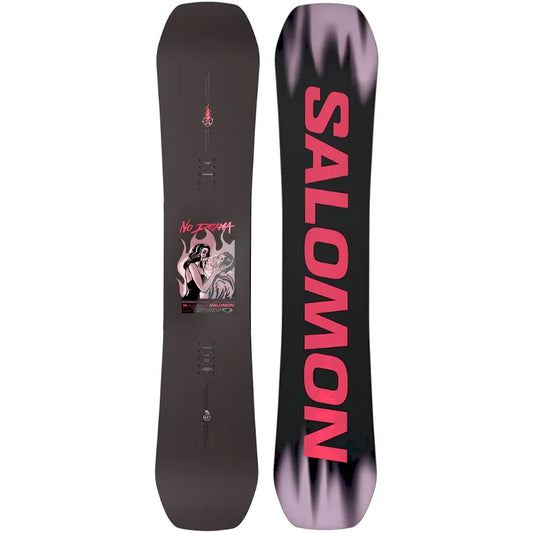The Salomon No Drama Women's Snowboard in Black