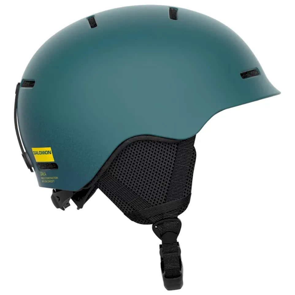 The Salomon Orca Kid's Helmet 2026 in North Atlantic