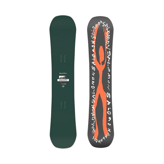 The Salomon Sleepwalker Grom Kid's Snowboard n Black