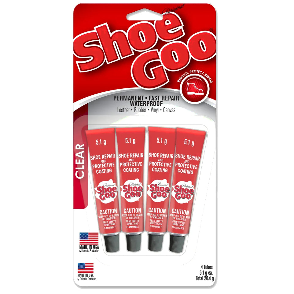 The Shoe Goo Clear in 5.1G 4Pk Mini Shoe Repair