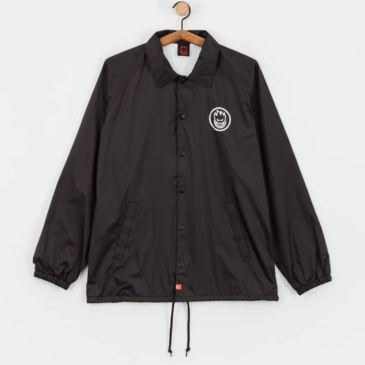 The Spitfire Classic Swirl Jacket 2024 in Black White 1