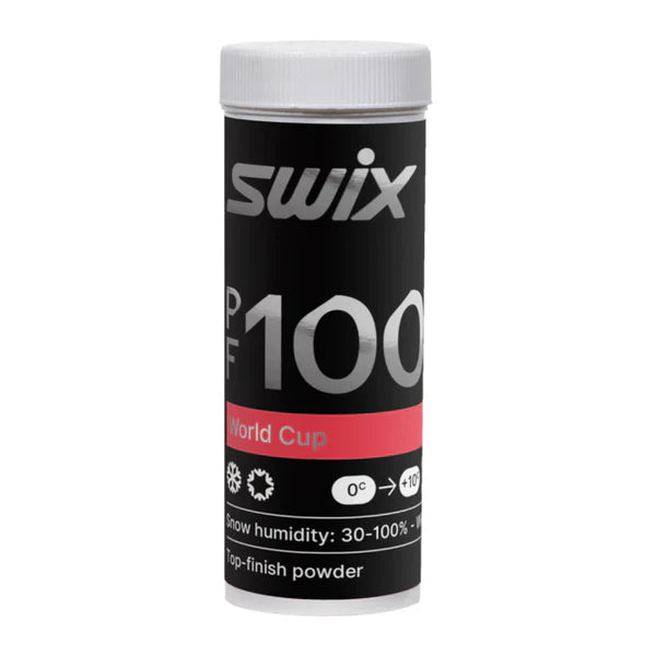 The Swix PF100 WC Powder Fine Wet Wax 20g (-4°C/+4°C) 2026