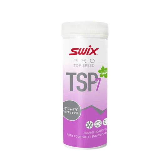 The Swix TSP7 Violet Powder Wax 40g