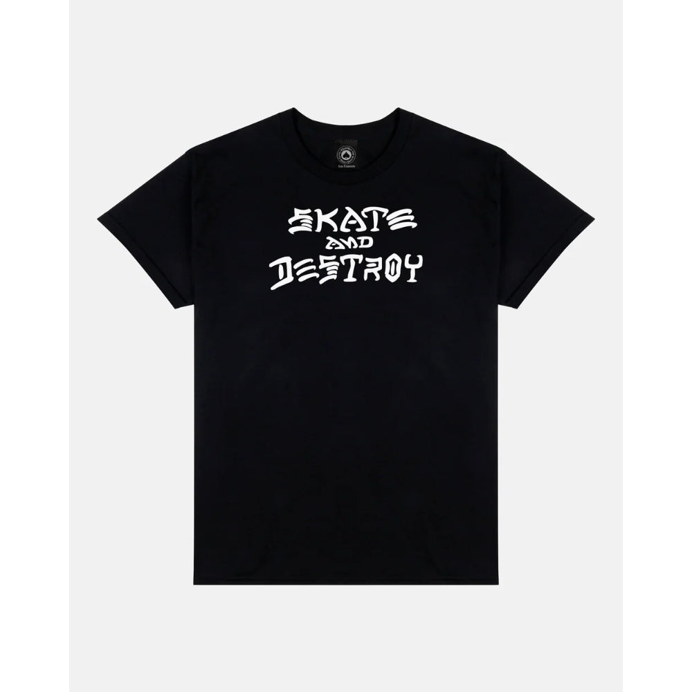 The Thrasher Skate and Destroy T-Shirt 2023 in Black