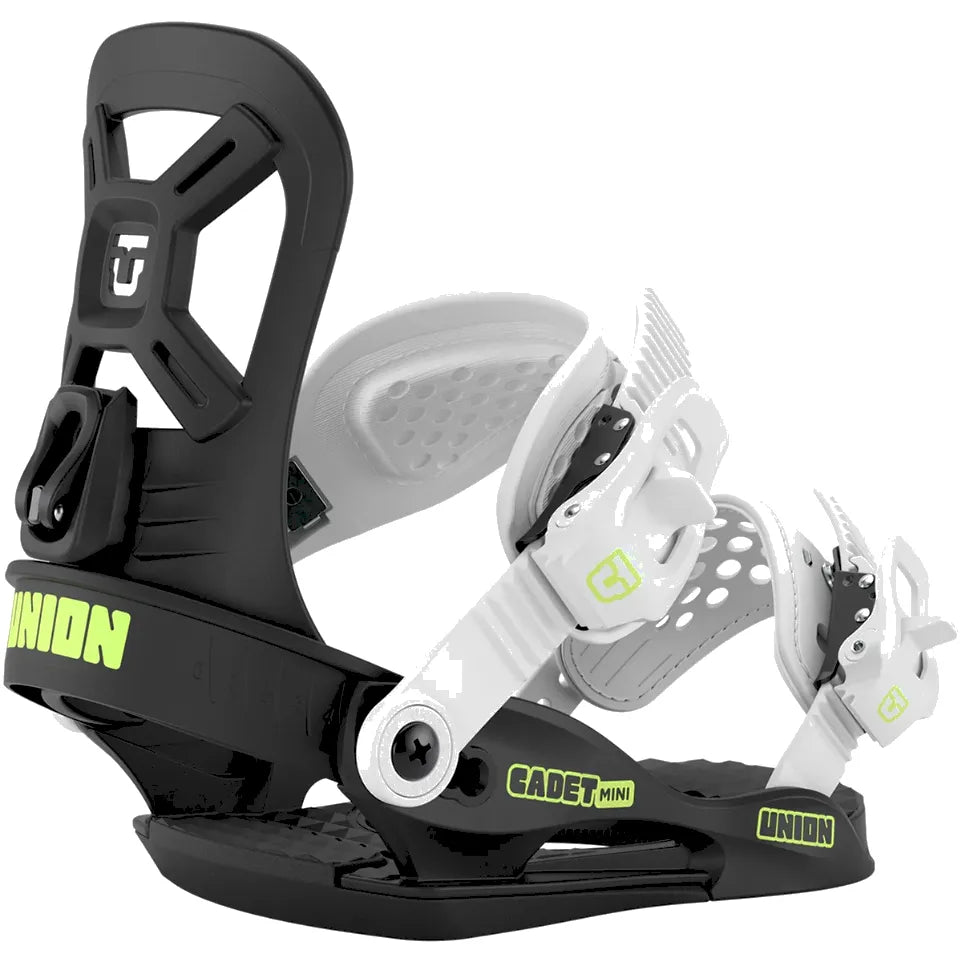 The Union Cadet Mini Kid's Snowboard Bindings 2026 in Black