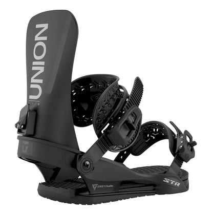 The Union STR Men's Snowboard Bindings 2026 in Black